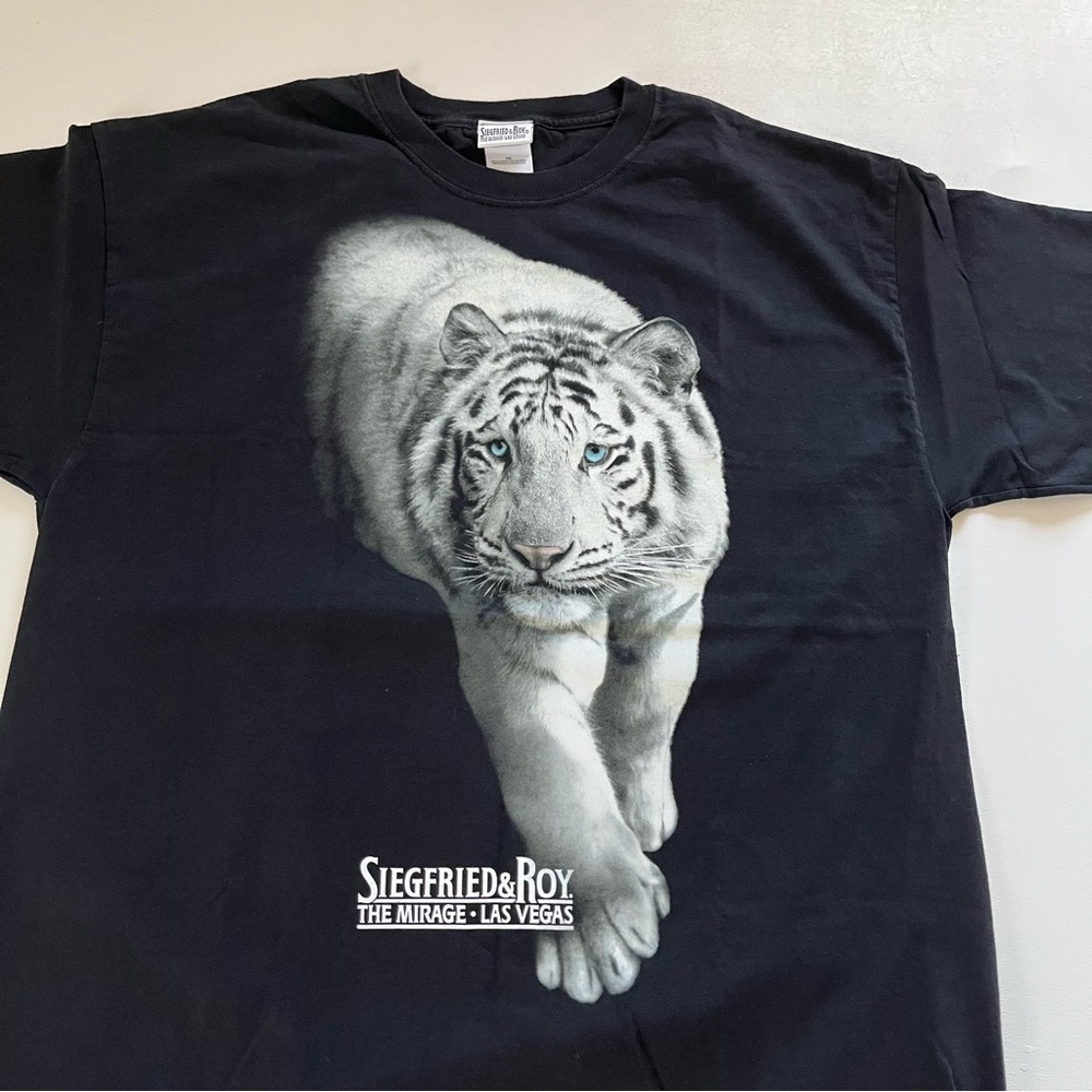 Siegfried & Roy The Mirage Las Vegas T Shirt Size XL